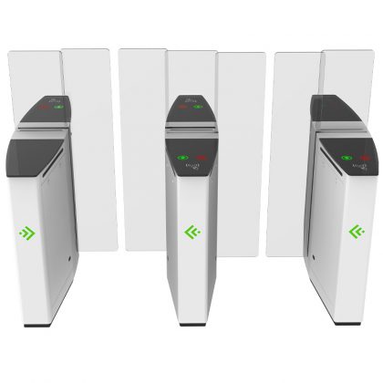 automatic flap gate turnstile