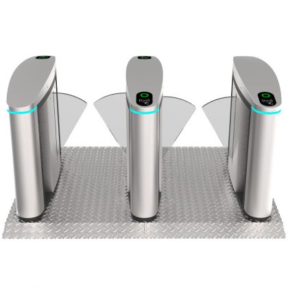 flap barrier turnstile