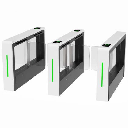 turnstile glass barrier