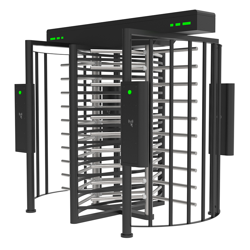 full length turnstile-2 Custom full length turnstile full height revolving turnstile for industrial park