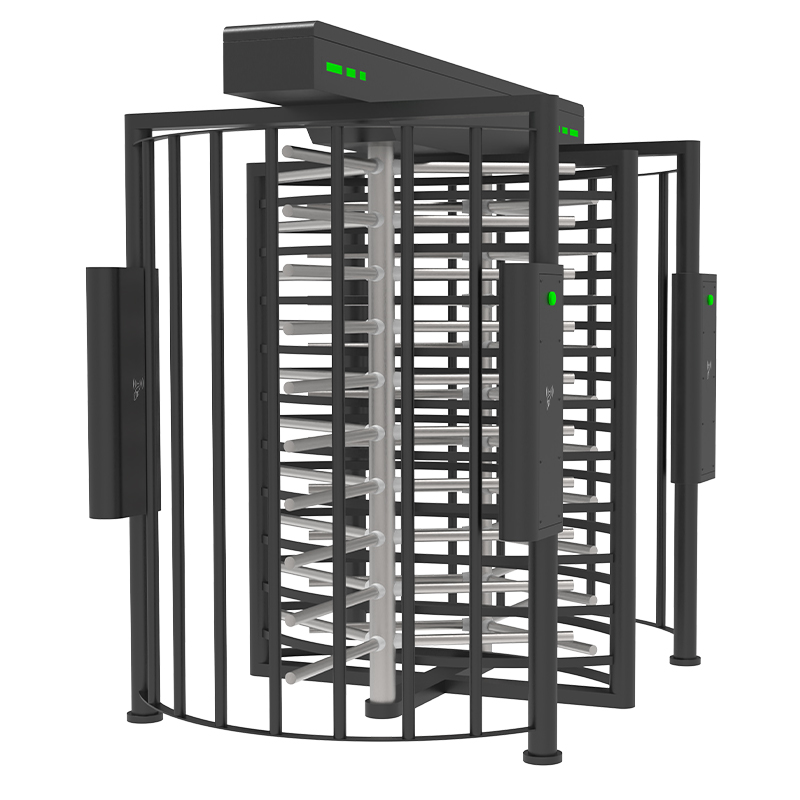 full length turnstile-3 Full length turnstile RFID card reader access control security gate