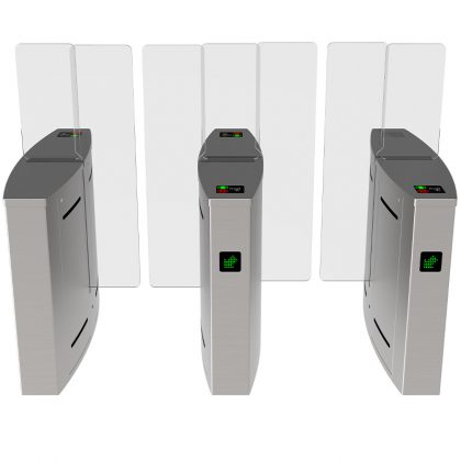 torniquete automático de la puerta de la aleta