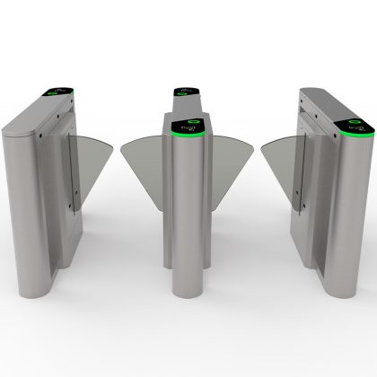 double flap turnstile