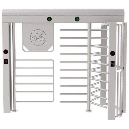 full height bicycle turnstile