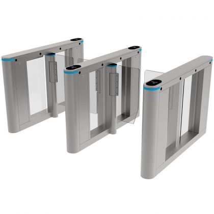 lobby security turnstiles