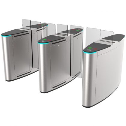 optical flap turnstile