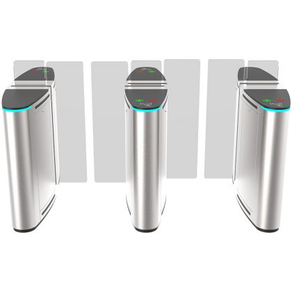 optical flap turnstile