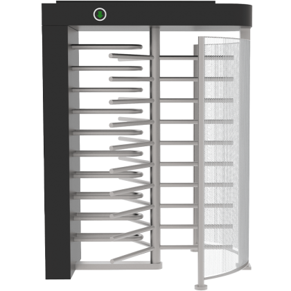 Automatic full height pedestrian turnstile with access control system, high safety full height turnstile gate