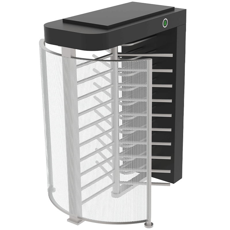 xw series full height turnstile XW400-5 Automatic full height pedestrian turnstile with access control system, high safety full height turnstile gate