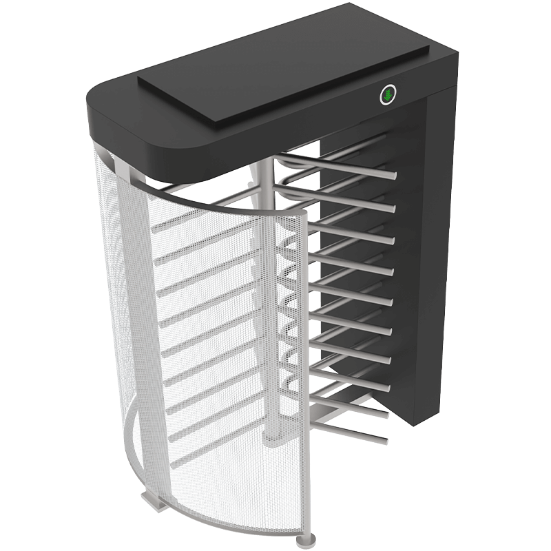 xw series full height turnstile XW400-8 Automatic full height pedestrian turnstile with access control system, high safety full height turnstile gate