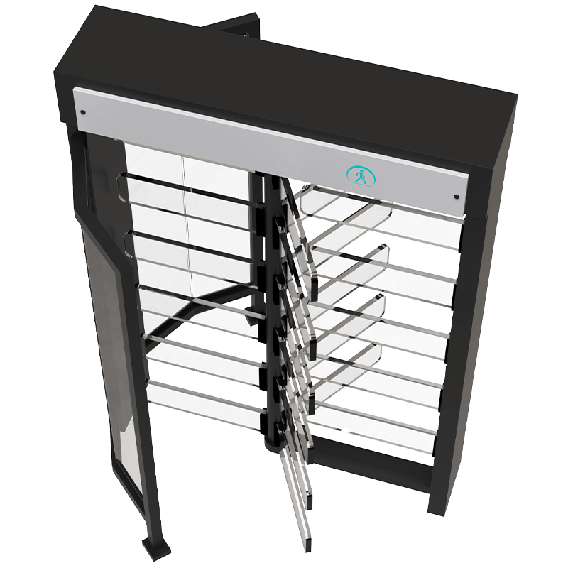 yk series full height turnstile YK400-4 Electric automatic full height turnstile Single full height turnstile for factory entrance