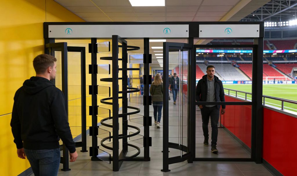 full height turnstile