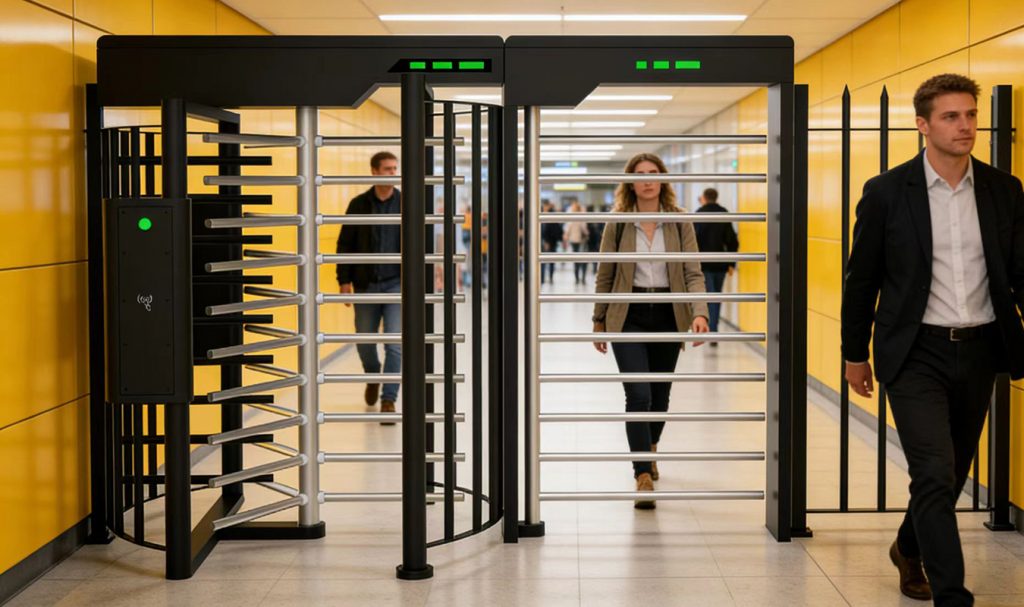 full height turnstile