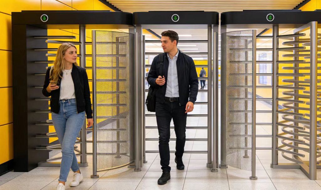 full height turnstile