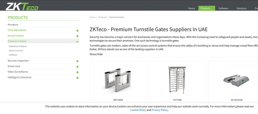 turnstile supplier in dubai full height security turnstile for building entrance