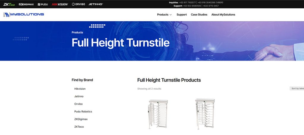 waterproof outdoor turnstile gate supplier in philippines