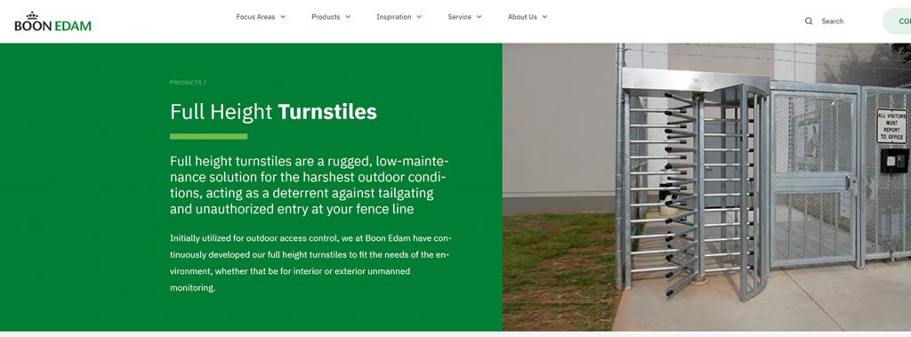 Biometric turnstile manufacturers produce face recognition gate for secure access control