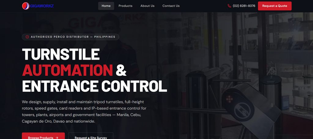 gym turnstile access control supplier philippines