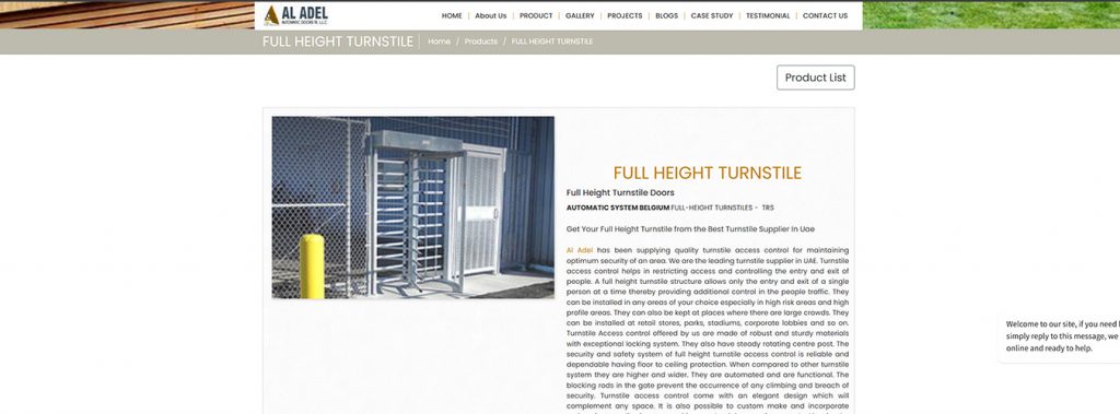 turnstile supplier in dubai swing turnstile gate for office lobby