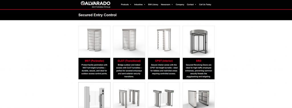 Turnstile manufacturers supply complete access control turnstile system with reader software