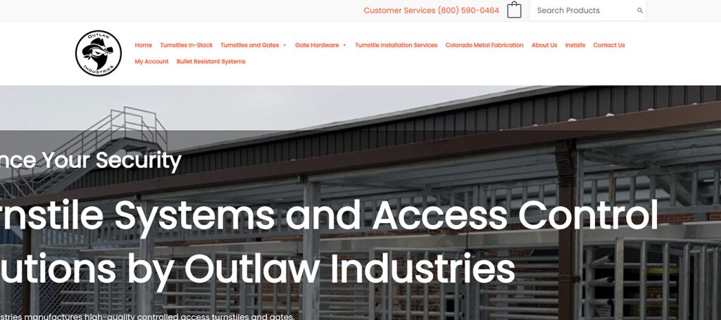American turnstile supplier optical swing turnstile for corporate lobby